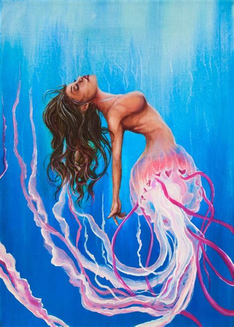 Jellyfish Mermaid The Dance Artist Janae Corrado Mermaid