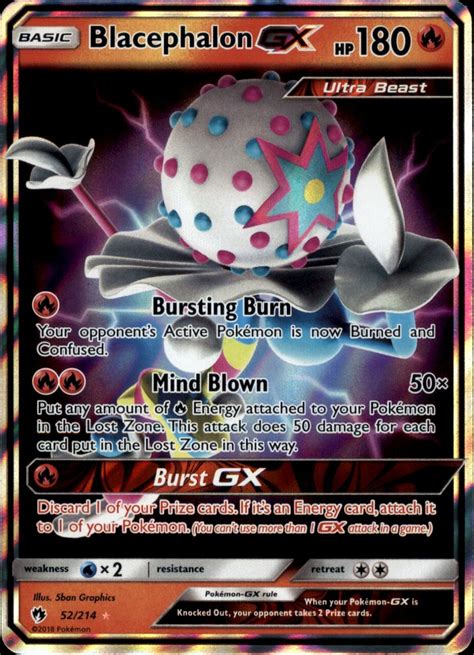 Ex delta species boasts 114 cards. Pokemon Trading Card Game Lost Thunder Single Card Ultra Rare Holo Blacephalon GX 52 - ToyWiz
