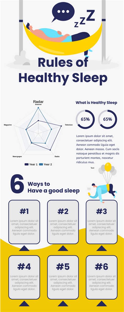 Rules Of Healthy Sleep Infographic Infographic Template