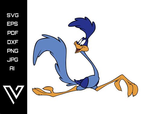 Road Runner Looney Tunes Layered Svg Cricut Cut File Etsy