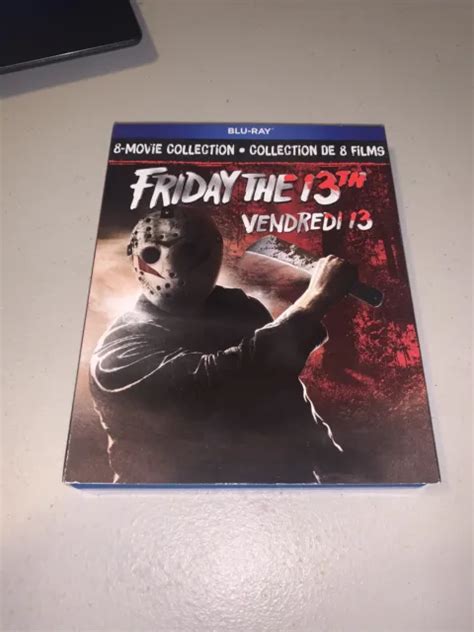 Friday The 13th 8 Movie Collection Blu Ray Collection 2018 With