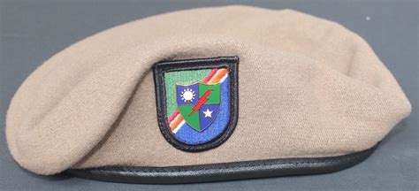 Authentic New 75th Ranger Regiment Tan Beret Us Army Special