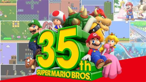 Super Mario Bros 35th Anniversary Events Announced Merchandise In