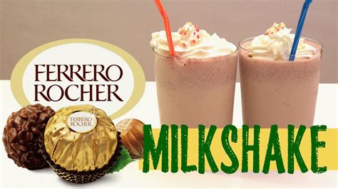 Ferrero Rocher Milkshake Diy Very Yummy Recipe