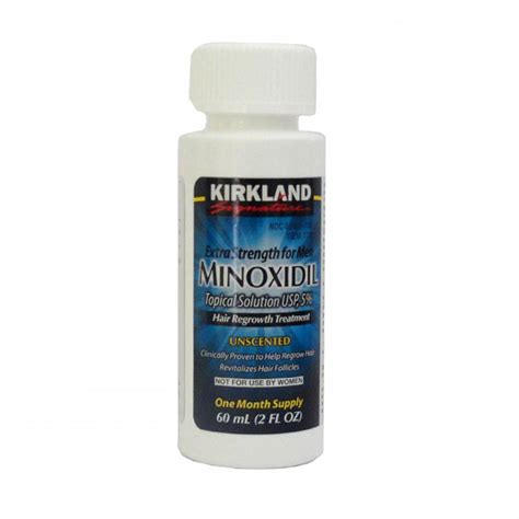 Minoxidil forte 5% hair loss alopecia treatment topical gel 60. Kirkland Minoxidil 5% Hair & Beard Topical Solution Hair ...