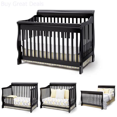 You can always install a removable guardrail on a twin bed to keep. Delta Children Canton Convertible Crib, 4 in 1 Toddler Bed ...