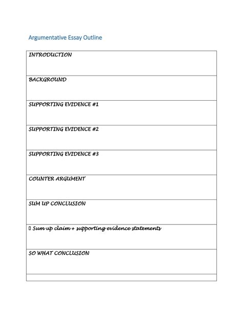 Academic Essay Template How To Write An Academic Essay Format