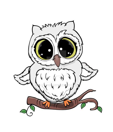 White Owl Illustration By Maria410 On Deviantart