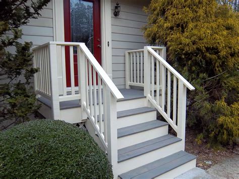Porch · outdoor stair railing ideas. Wooden Handrails For Porch Steps — Randolph Indoor and ...