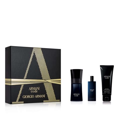 Shop gift sets for men at watch station. Armani Code Classic Perfume Gift Set For Men | Armani ...