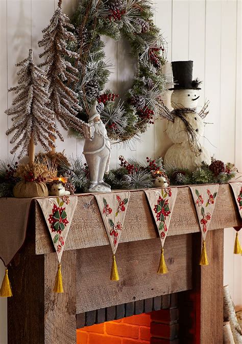 99 Inspiring Rustic Christmas Fireplace Ideas To Makes Your Home Warmer