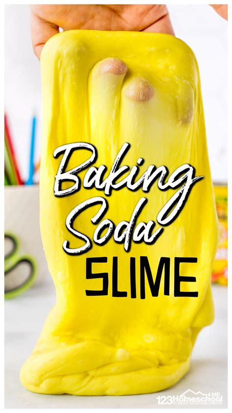 Amazing Baking Soda Slime 123 Homeschool 4 Me