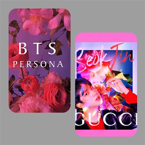 Bts Photocards Aesthetic Ver Imprimibles Lettering Pegatinas Images