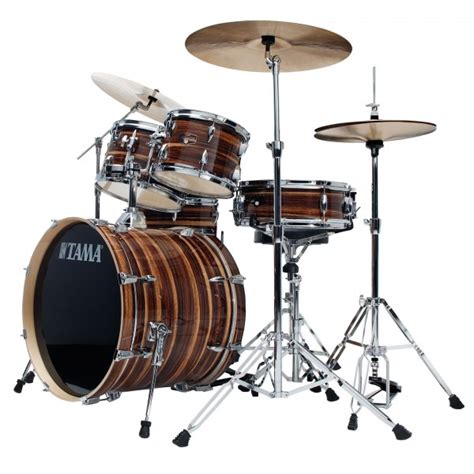 Disc Tama Imperialstar 20 5pc Drum Kit Wmeinl Cymbals Coffee Teak At