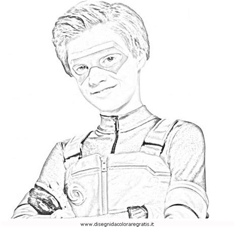 Henry Danger Coloring Pages Henry Danger Sketch Coloring Page Para