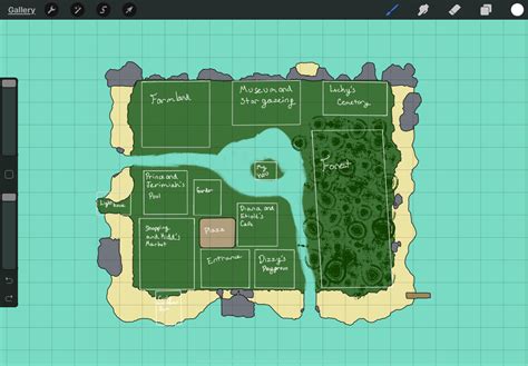 I Just Finished Making A Layout For My Island To Build Since I