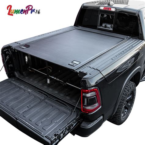 2009 2019 Ram Truck Bed Cover For Rambox Tonneau Cover 57ft Hard