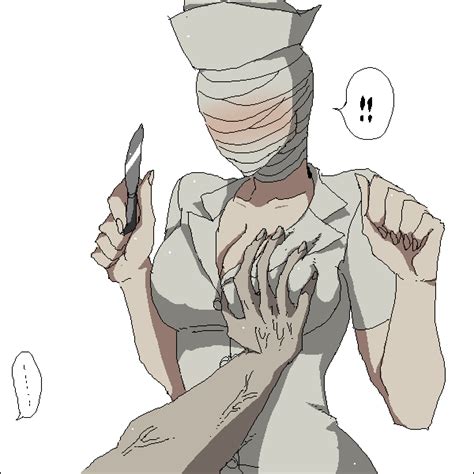 Silent Hill Pyramid Head And Nurse
