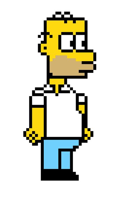 Homer Simpson Pixel Art Maker