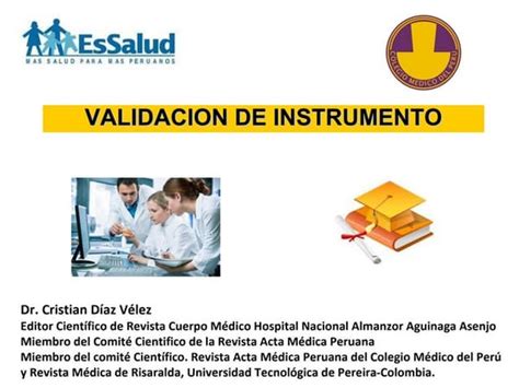 Presentación De Validez Y Confiabilidad