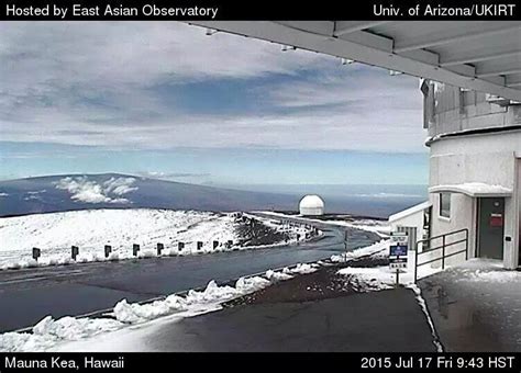 Snow Storm Hits Hawaii In July 2015 Strange Sounds