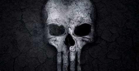 Dark Skull Logo Punisher Wallpaper Hd Image Picture Background
