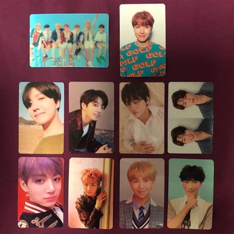 Wts Bts Official Photocards Hobbies And Toys Memorabilia