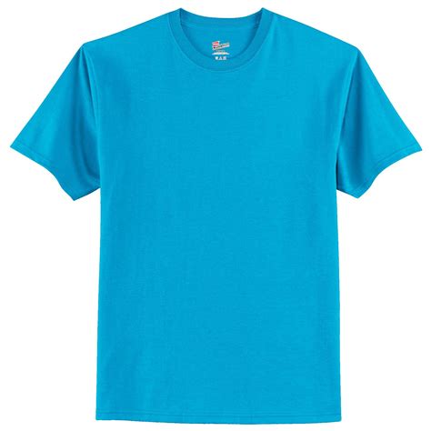 Hanes 5250 Authentic 100 Cotton T Shirt Teal Full Source