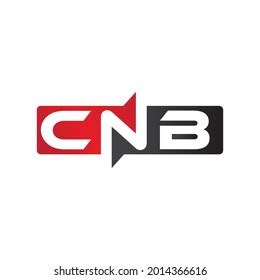 Cnb Monogram Initial Letters Logo Design Stock Vector Royalty Free