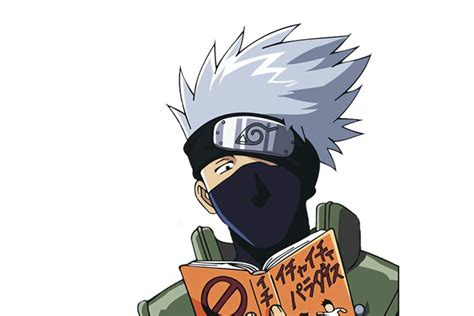 Kakashi Reading Book By Firemaster96 On Deviantart