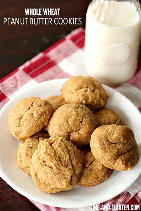 2 tablespoons and then flatten balls with fork to form cookie shape.; Healthier Peanut Butter Cookies | Tone and Tighten