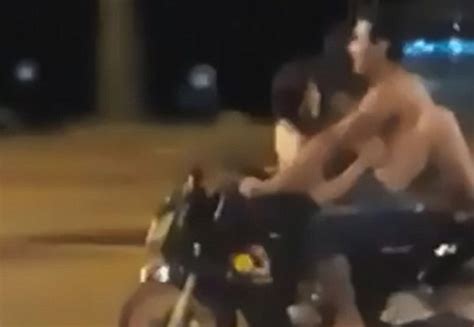 Very Wtf Video Of Reckless Couple On Motorcycle Has Serious Bound 2