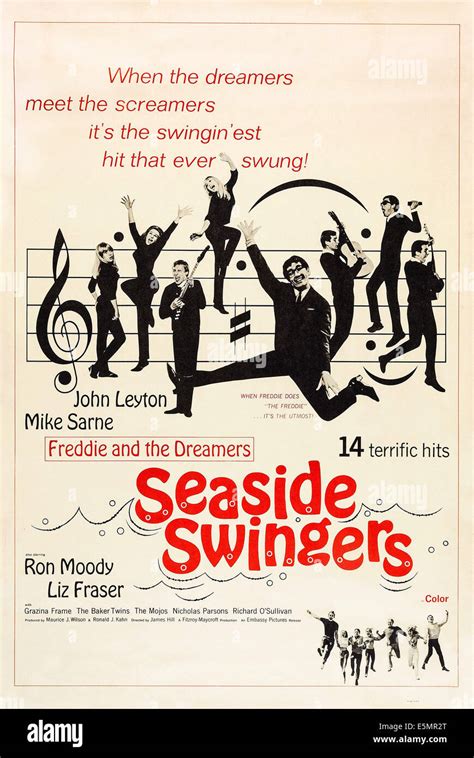 Jeden Tag A Holiday Aka Seaside Swinger Us Plakatkunst Mitte Freddie Garrity 1965