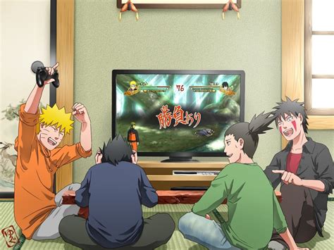 Naruto Vs Sasuke Video Game Version By Barelyprodigies On