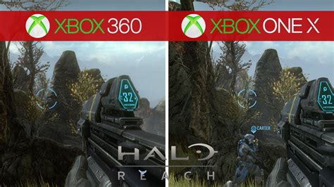 Halo Reach Comparison Xbox 360 Original Vs Xbox One X Remaster Youtube