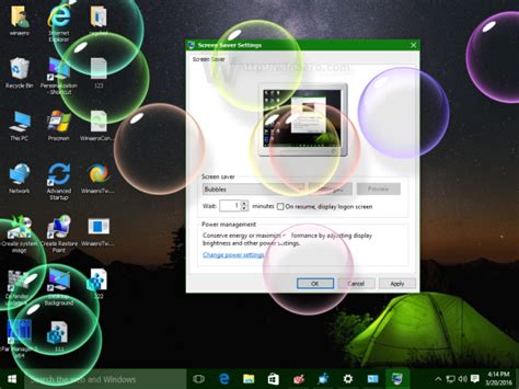 Customize Screen Savers In Windows 10 Using Secret Hidden