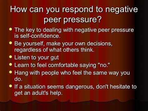 How to use peer pressure in a sentence. What is peer pressure updated