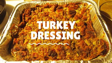make ahead turkey dressing thanksgiving meal prep youtube