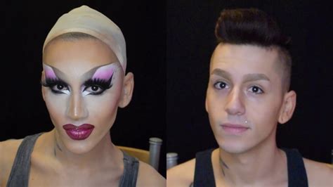 Astala Vista Drag Queen Transformation Step By Step Youtube