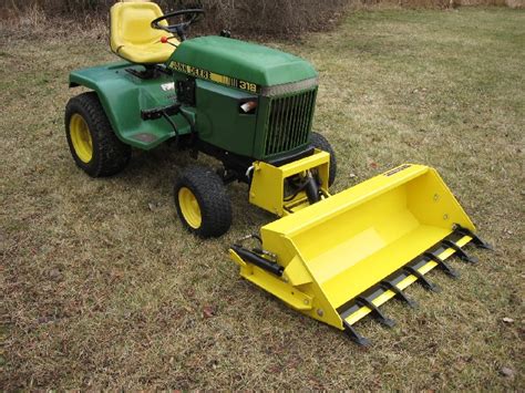 John Deere 425 Johnny Bucket John Deere Buckets Mygreenfarm