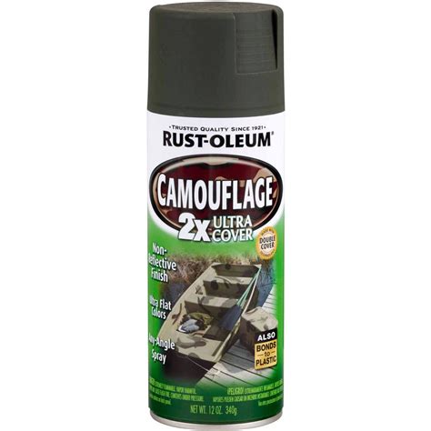 Rust Oleum Camouflage Ultra Cover 2x Spray Paints