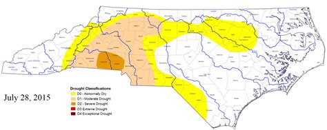 Drought Update Severe Drought Creeps Into Nc North Carolina State
