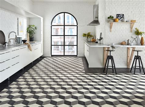Gemini is our hexagon tile effect vinyl flooring design with a stylish star motif twinkling throughout. Tiles, laminate or luxury vinyl: Which kitchen flooring option's best for your home? - Lifestyle ...