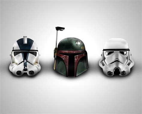 Cool star wars gifts offer a great opportunity to reward your dearly beloved galactic friends. Star wars soldier heads 1280x1024 wallpaper | Star wars helmet
