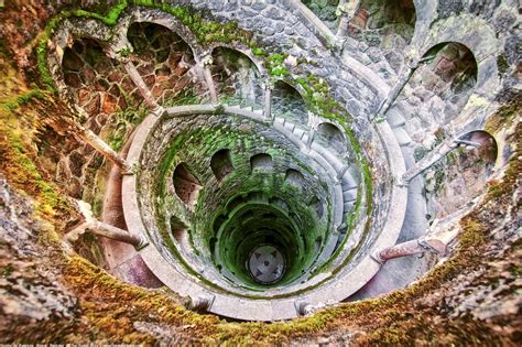 The Iniciatic Well Quinta Da Regaleira Sintra Portugal The 90 Foot