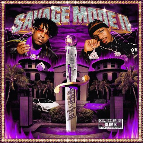 Savage Mode Ii Chopped Not Slopped But 21 And Metros Skin Color Is