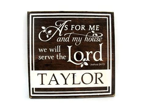 Personalized Christian Rustic Wood Sign Wall Hanging Home Etsy