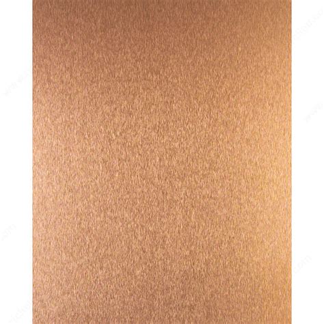 Brushed Copper Aluminum 906 Sheet Richelieu Hardware