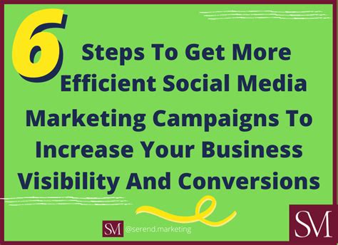 6 Steps Efficient Social Media Marketing Agency Uk Increase Conversions