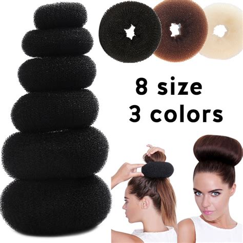 Hair Bun Maker Donut Magic Foam Sponge Easy Big Ring Hair Styling Tools